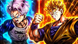 😡GOHAN ¡YO PELEARÉ JUNTO a TI! TRUNKS y GOHAN DUAL LF Dragon Ball Legends