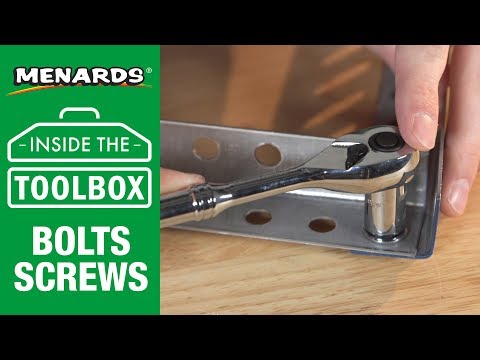 Menards - Inside the Toolbox - Screws and Bolts