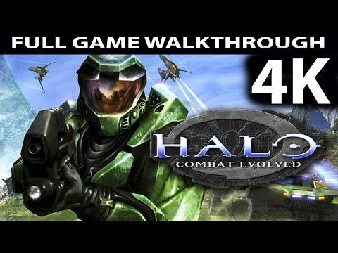 Halo Combat Evolved Full Game Walkthrough - No Commentary (PC 4K 60FPS) Master Chief Collection