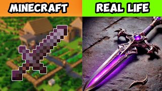 MINECRAFT MOBS VS REAL LIFE | Super Realistic 4k