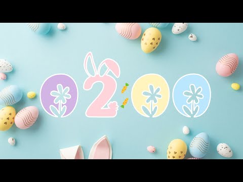 2 Minute Pastel Springtime Countdown Timer