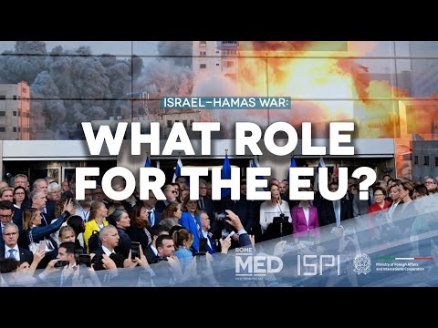 MED Event "Israel-Hamas War: What Role for the EU?"