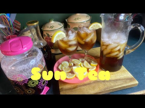 HOW TO MAKE SUN TEA @cookingwithjudycaldwell6376