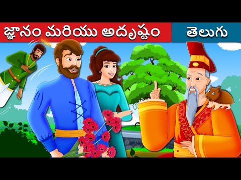 జ్ఞానం మరియు అదృష్టం | Wisdom And Luck Story  in Telugu | Telugu Stories | Telugu Fairy Tales