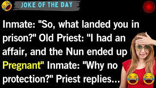 "Funny Jokes: Preacher's Hilarious Prison Confession!"