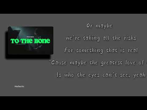 To the bone // Pamungkas (lyrics)