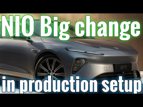 NIO Big Change in production setup