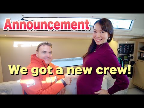 We got a new crew!  新しいクルーが誕生します👶