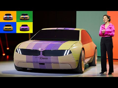 BMW i Vision Dee (Future 3-Series?) Presented at CES 2023 - Detialed Look