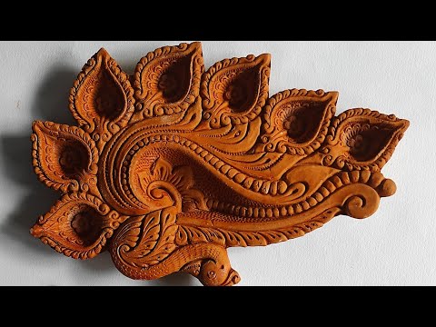 East and Beautiful Diya Decoration Idea| DIY Diya Decoration Idea at Home|