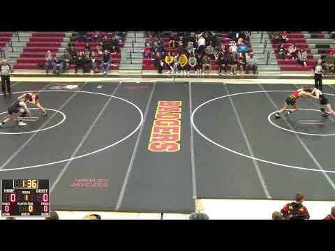 UCB vs Kindred High School Mens Varsity Wrestling