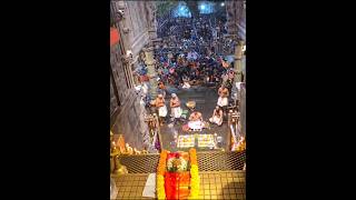 Today's visuals of the 18 holy padi puja in Sabarimala Sanidhanam for our beloved Lord Ayyappa Swamy