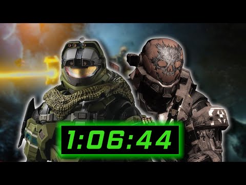 Halo Reach Speedrun World Record in 1:06:44 | 2 Player Coop Legendary