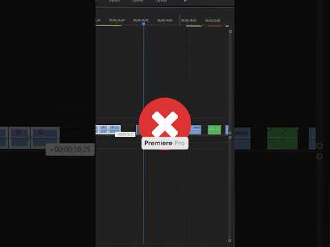 How to easily close gaps in Premiere Pro