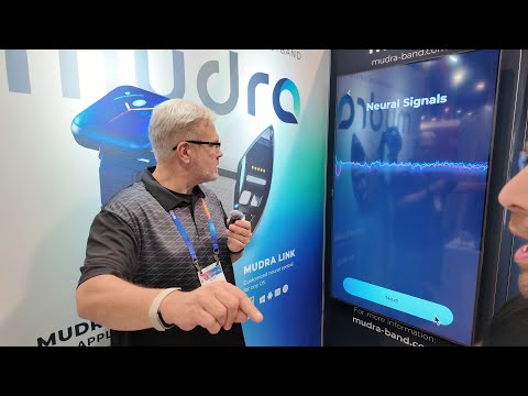 Mudra Link Neural Wristband For Gesture Control - CES 2025