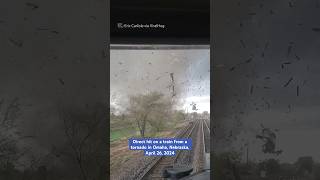 Tornado strikes train in Nebraska