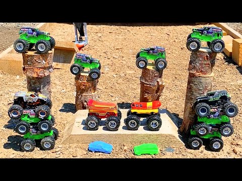 MONSTER JAM | GRAVE DIGGER | TTT ARENA | HOT WHEELS MONSTER TRUCKS | FREESTLYE | SMASH & CRASH