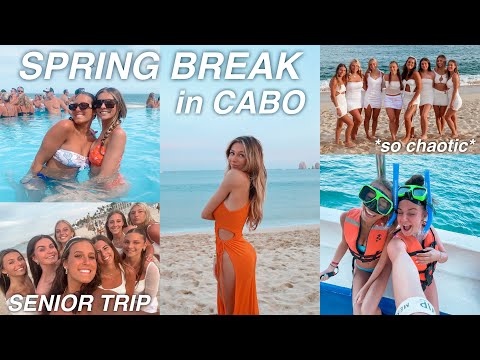 I VLOGGED MY ENTIRE SENIOR YEAR SPRING BREAK TRIP *chaotic girls trip*