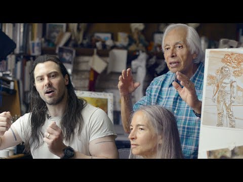 Boris Vallejo and Julie Bell on painting Andrew W.K.'s album cover, "You're Not Alone"