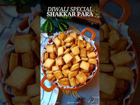 Shakkar Para | Shakkar Para Recipe | Diwali Recipe | Diwali special Shakkar Pare | #shorts