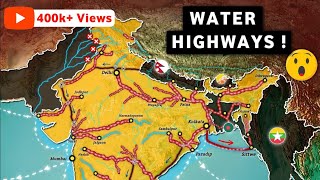 India's Crazy Upcoming Water Highway Project | Inland Waterways Project India