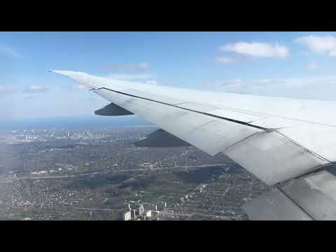 Landing at Toronto Airport #indianincanada #travel #toronto