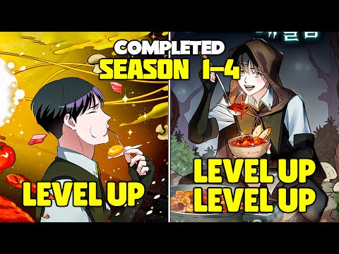 *S1-4* For Every Meal Levels Up And Becomes The Strongest Player With The System - Manhwa Recap