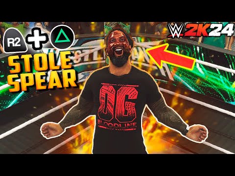 Jey Uso STOLE 50 Finishers In WWE 2K24 !!! (insane)