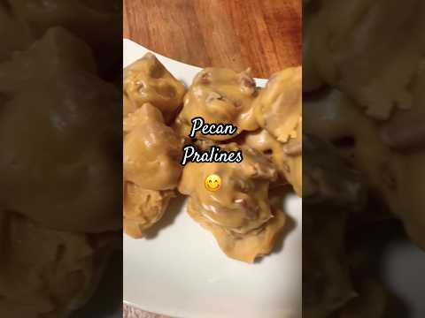 Pecan Pralines #pecancandy #pecan #candy #snacks #homemade #homecooked #foodshorts #food #fypシ゚ #fyp