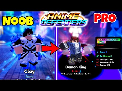 Going from Noob to Pro in Anime Defenders | Ep. 01 | Roblox