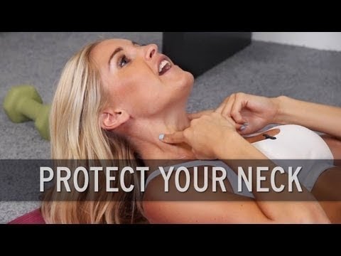 How To Prevent Neck Pain While Doing Ab Exercises