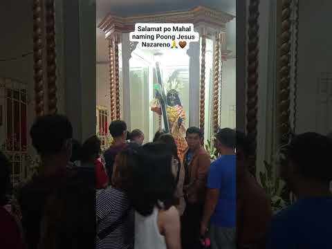 Salamat po Mahal na Poong Jesus Nazareno 🙏🤎