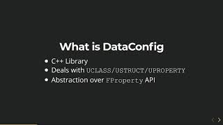 Introducing DataConfig