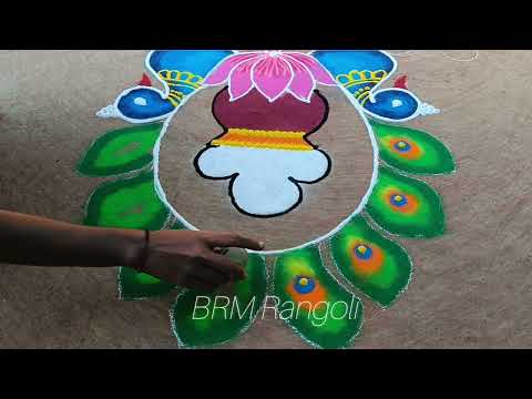 Beautiful Rangoli Designs For Makar Sankranti/Sankranti Special Rangoli Designs/Kolam/Pongal/Mugglu