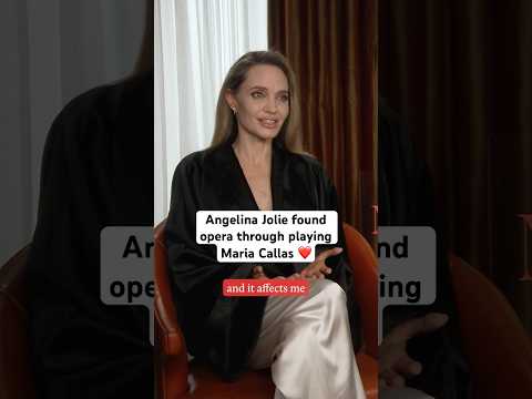 Angelina Jolie felt ‘emotional’ singing opera live in #Maria biopic