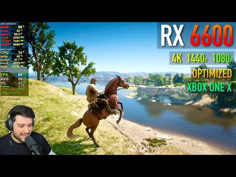 RX 6600 - Red Dead Redemption 2