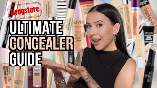 I Bought EVERY DRUGSTORE Concealer & TESTED Them Back to Back