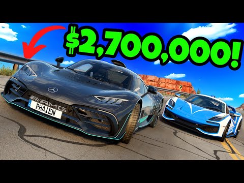 Crashing The EXPENSIVE Mercedes-AMG ONE in BeamNG Drive Mods!