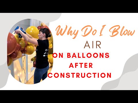 Why do I blow air on Balloons? #shorts