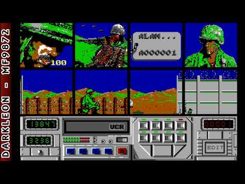 Combat Course © 1989 Cobra Soft - PC DOS - Gameplay