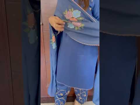 new punjabi suit / partywear boutique suit/ handwork punjabi suit #song #punjabisong #music #fashion