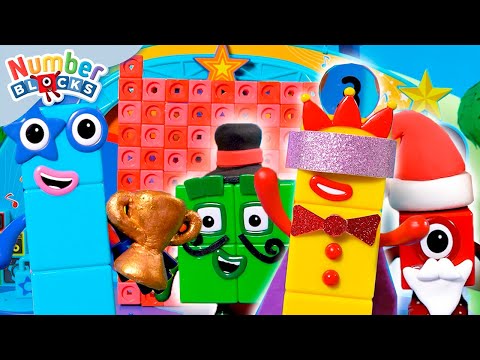 Top of the Blocks - Who's the Winner? | Toy Play & Count | @Numberblocks