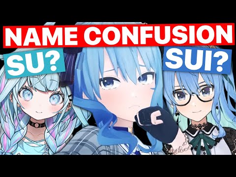 Even Suisei Got "Su" and "Sui" Confused (Nekomata Okayu & Mizumiya Su / Hololive) [Eng Subs]