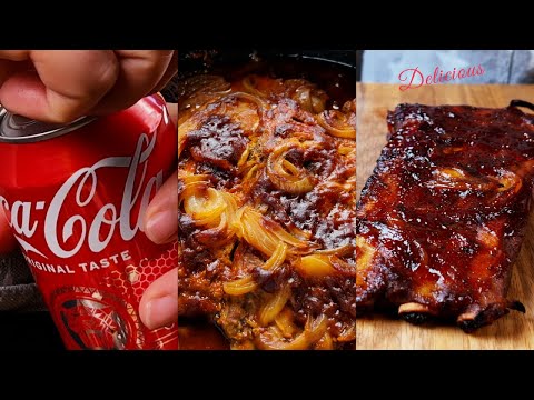 Dutch Oven Coca-Cola Pork Ribs! So Delicious!