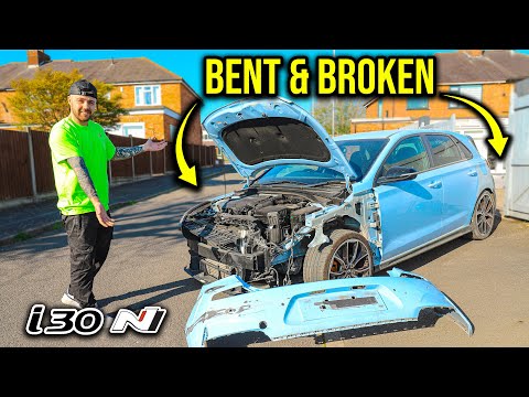 REPAIRING MY WRITTEN OFF HYUNDAI I30N PERFORMANCE