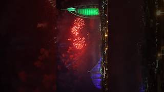 🎆 Fireworks in Dubai 2025 | A Night of Extravagance and Wonder 🌟🏙️ #shorts