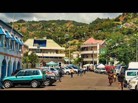 Houses on the hills of kingstown