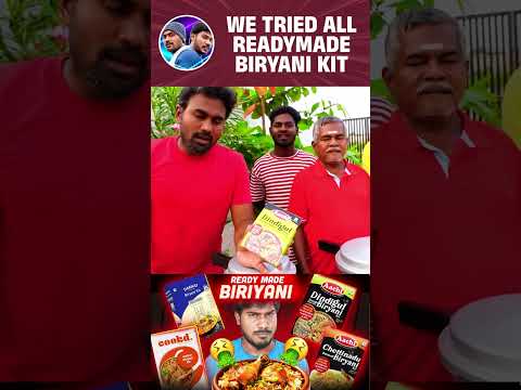 Ready Made Briyani Kit-ஆ Try பண்ணிடலாமா👀 | Minutes Mystery #shorts