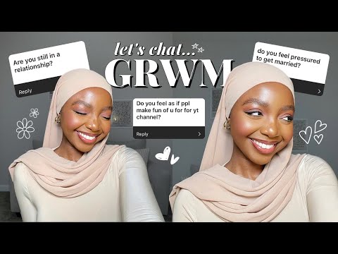 CHIT CHAT GRWM! 🤍 The Real Reason I'm Single.. + Hijab Journey Update + Life After Divorce + More!