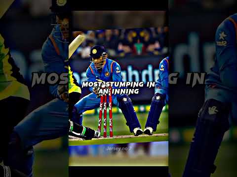 Top 3 records of MS Dhoni in ODI #shorts #msdhoni